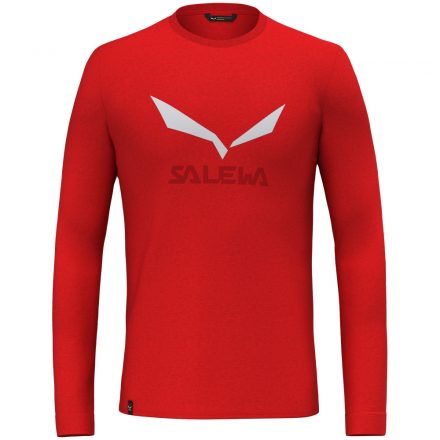 Salewa Solidlogo Dry LS Tee férfi hosszú ujjú technikai felső