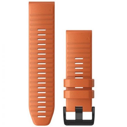 Garmin Quickfit 26 Ember Orange Silicone Strap óraszíj fēnix 6X