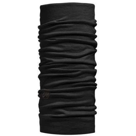 Buff Lightweight Merino Wool csőkendő Solid Black