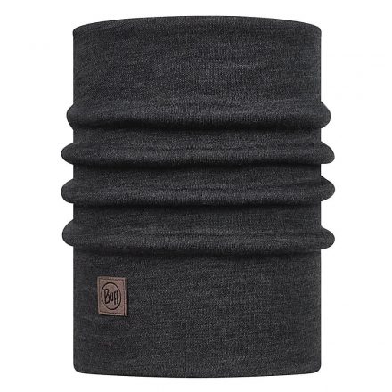 Buff Heavyweight Merino Neckwarmer csőkendő Solid Grey