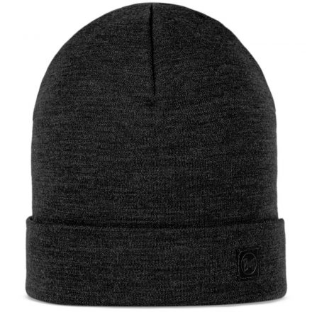 Buff Heavyweight Merino Wool Hat gyapjú sapka Solid black