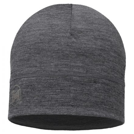 Buff Lightweight Merino Wool Hat sapka Solid Grey