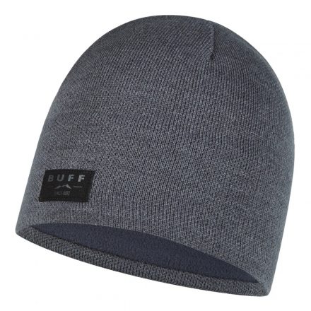 Buff Knitted & Polar Band Hat kötött sapka Solid Grey