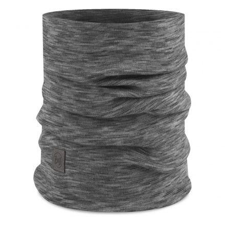 Buff Heavyweight Merino Neckwarmer csőkendő Multistripes fog grey