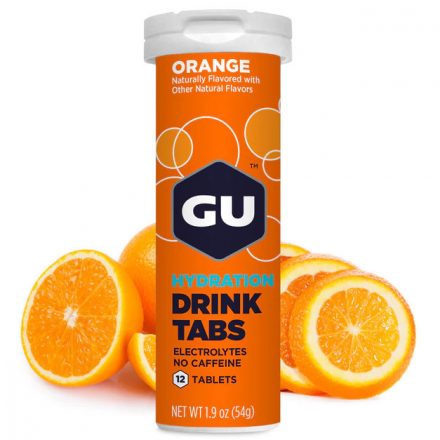 Gu Hydration Drink Tabs Orange elektrolit pezsgőtabletta