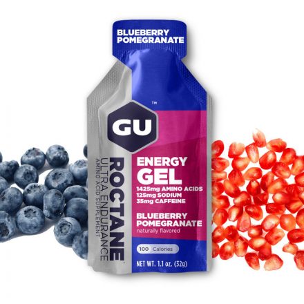 Gu Roctane Energy Gel Blueberry Pomegranate gluténmentes energiazselé 32 g