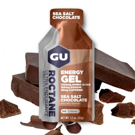 Gu Roctane Energy Gel Sea Salt Chocolate gluténmentes energiazselé 32 g