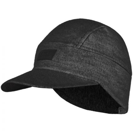 Buff Merino Fleece Pack Cap fülvédős gyapjú sapka Graphite