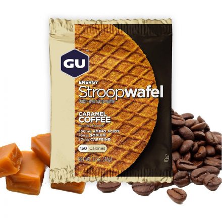 Gu Stroopwafel Caramel Coffee waffel energiaszelet