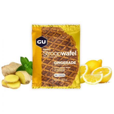 Gu Stroopwafel Gingerade waffel energiaszelet