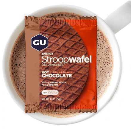 Gu Stroopwafel Hot Chocolate waffel energiaszelet