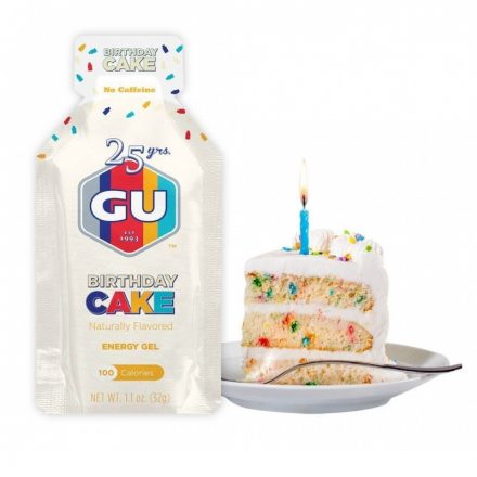 Gu Energy Gel Birthday Cake energiazselé 32 g