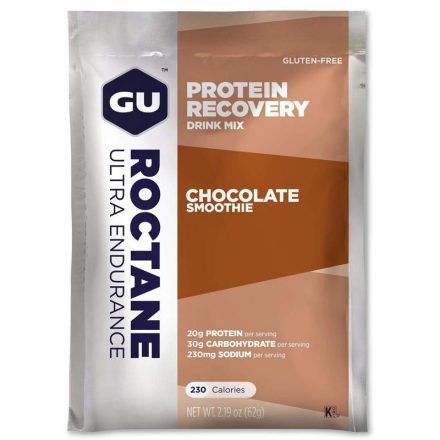 Gu Roctane Recovery Protein Drink Mix Chocolate Smoothie regenerációs italpor 62 g