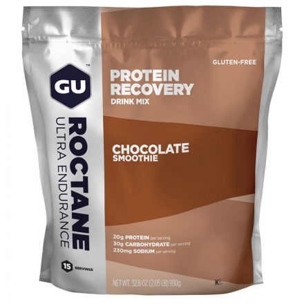 Gu Roctane Recovery Protein Drink Mix Chocolate Smoothie regenerációs italpor 930 g