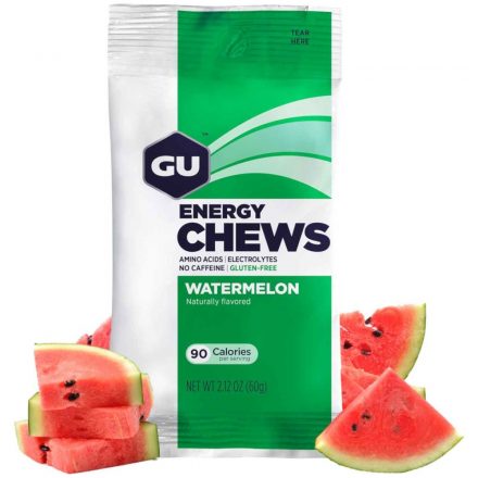 Gu Energy Chews Watermelon energiazselé gumicukor 60 g 