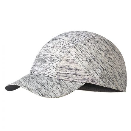 Buff Pro Run Cap Patterned futósapka Silver Grey Heather - S/M