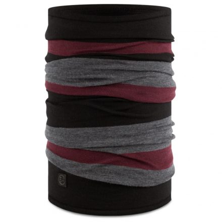 Buff Move Merino Neckwarmer csőkendő Black