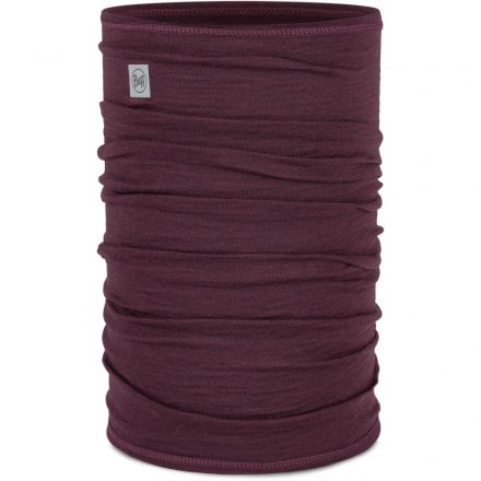 Buff Lightweight Merino gyapjú csőkendő  Solid Garnet