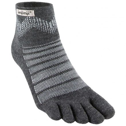 Injinji Outdoor Midweight Mini-Crew Merino Wool túrazokni