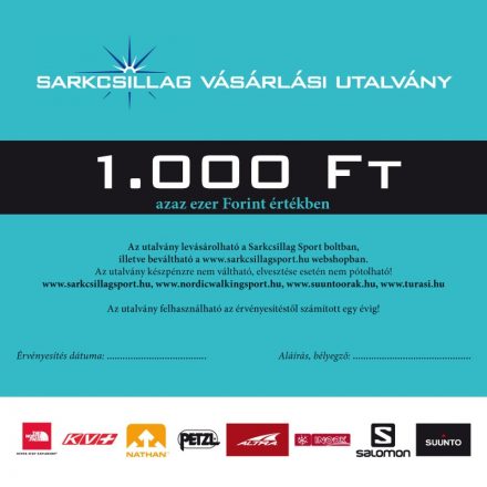 Ajándékutalvány 1.000 Ft értékben