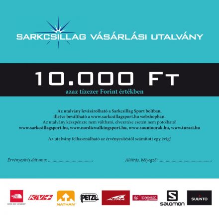 Ajándékutalvány 10.000 Ft értékben