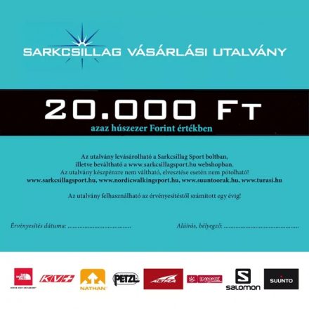 Ajándékutalvány 20.000 Ft értékben