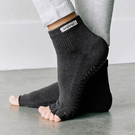 Injinji Pointe Studio Grip Toeless Mini Crew csúszásmentes jóga-fitnesz zokni