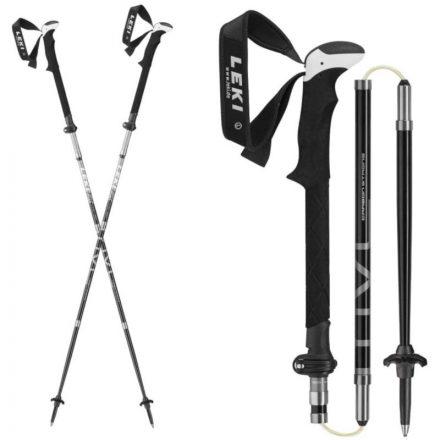 Leki Micro Vario Carbon Strong 5 szekciós összehajtható teleszkópos túrabot 120-140 cm