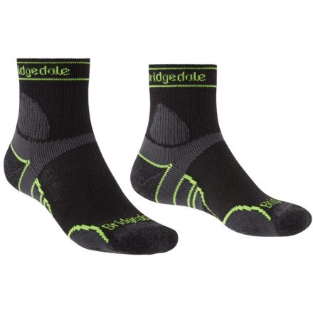 Bridgedale Trail Run Lightweight Merino Sport 3/4 Crew férfi futózokni