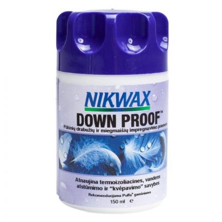 Nikwax Down Proof impregnálószer pehely töltésű ruházathoz 150 ml