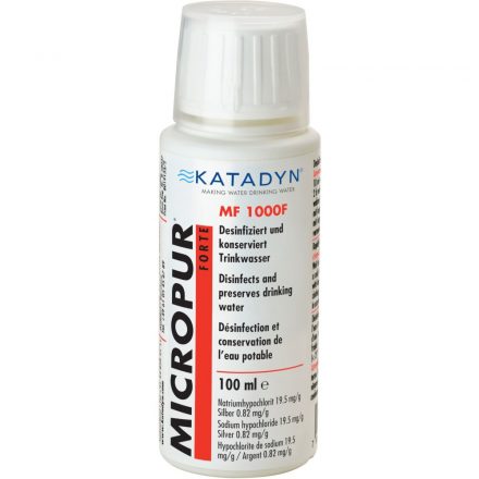 Katadyn Micropur Forte MF 1000F vízfertőtlenítő folyadék 100 ml