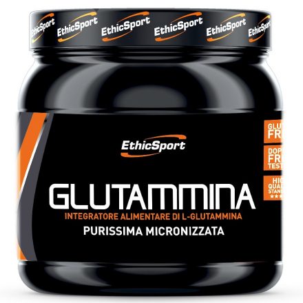 EthicSport Glutammina laktóz- és gluténmentes sport étrendkiegészítő 300 g