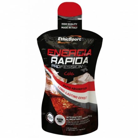 EthicSport Energia Rapida Professional Cola ízű laktóz- és gluténmentes zselé