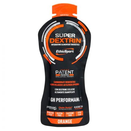 EthicSport Super Dextrin laktóz- és gluténmentes narancs ízű energiazselé 55 ml