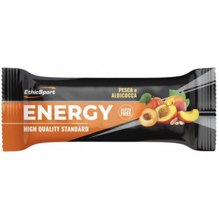 EthicSport Tecnica Energy gluténmentes energiaszelet őszibarack-sárgabarack 35 g