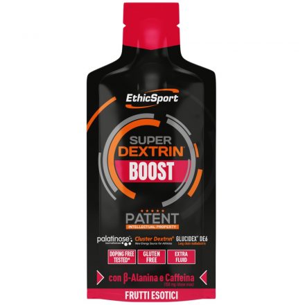 Ethicsport, Super Dextrin Boost energiazselé egzotikus gyümölcs 30 ml