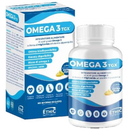 EthicSport Omega 3 TGX étrend-kiegészítő lágykapszula 60 db