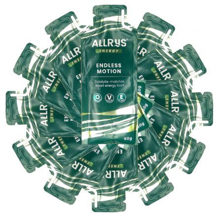 Allrys Vital Power áfonyás-ribizlis gluténmentes energiazselé négyes csomag 4 x 50 g