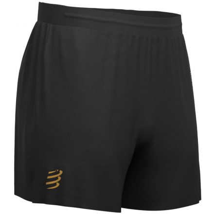 Compressport Performance Short férfi futónadrág - Black Edition 2022