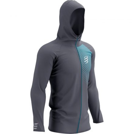 Compressport 3D Thermo Seamless Hoodie Zip unisex sportfelső