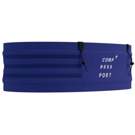 Compressport Freebelt Pro futóöv bottartóval, rajtszámtartóval