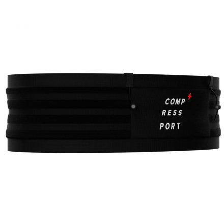 Compressport Freebelt Pro futóöv bottartóval, rajtszámtartóval