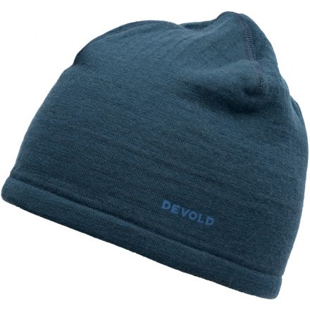 Devold Egga Grid Merino Beanie gyapjú sapka