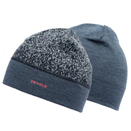 Devold Kvitegga Merino 230 Beanie kifordítható merino gyapjú sapka