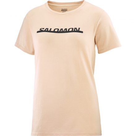 Salomon Essential Logo SS Tee női póló M