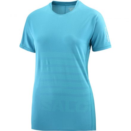 Salomon Sense Aero SS Tee GFX női futópóló