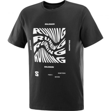 Salomon Running Graphic SS Tee férfi póló