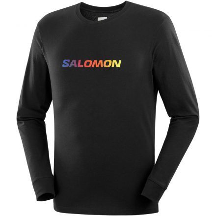 Salomon Sal Logo Perf LS Tee férfi hosszúujjú póló