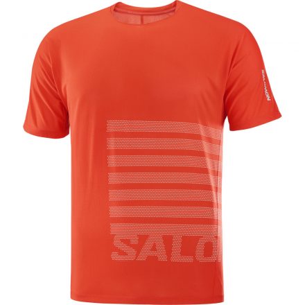 Salomon Sense Aero SS Tee GFX férfi futópóló