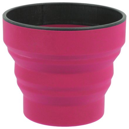 Lifeventure, Ellipse Flexi Mug összecsukható szilikon pohár 350 ml Pink